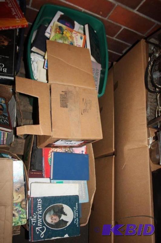 lot 299 image: Box lot of (3) Including Miscellaneous books...
