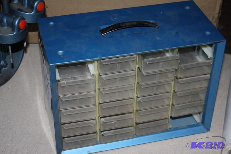 lot 335 image: Blue organizational unit 24 compartments mi...