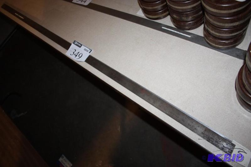 lot 349 image: Lot of (2) 6 Tempered Steel Precision Rules...