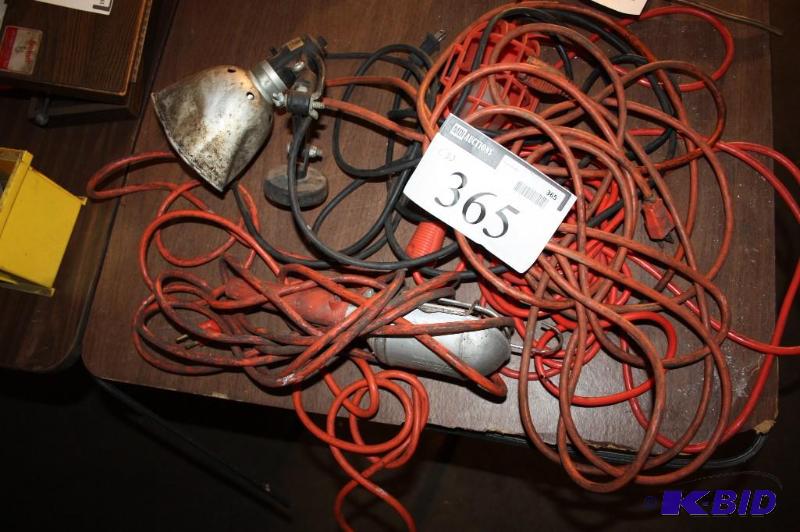 lot 365 image: Lot of (3) industrial lighting units with pr...
