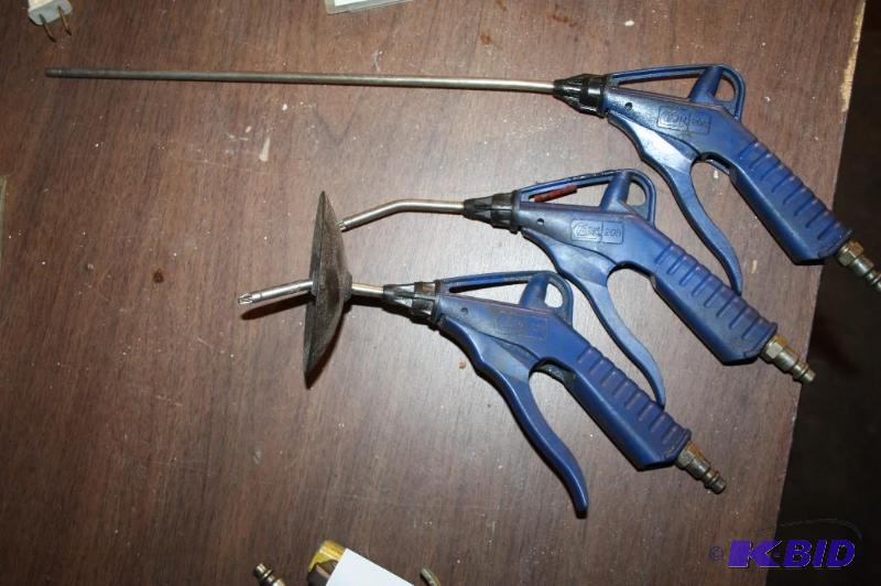 lot 367 image: Lot of (3) CEJN 208 air guns chip shield ex...