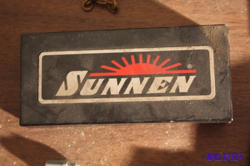 lot 372 image: Metal Sunnen box of metal screws with bolts ...