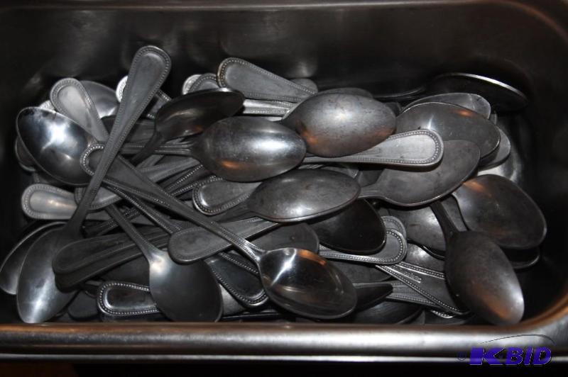 lot 467 image: Lot of (3) stainless steel containers. 7"...