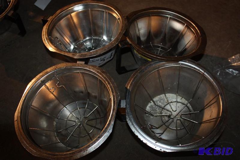 lot 545 image: Lot of (4) coffee dripper coffee ground trays...