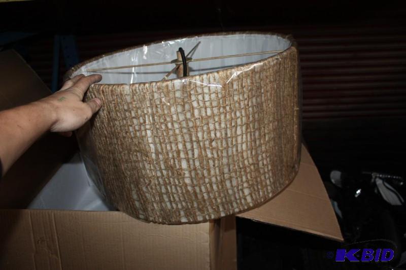 lot 611 image: Box Lot of (3) Including Hanging Light Fixtu...