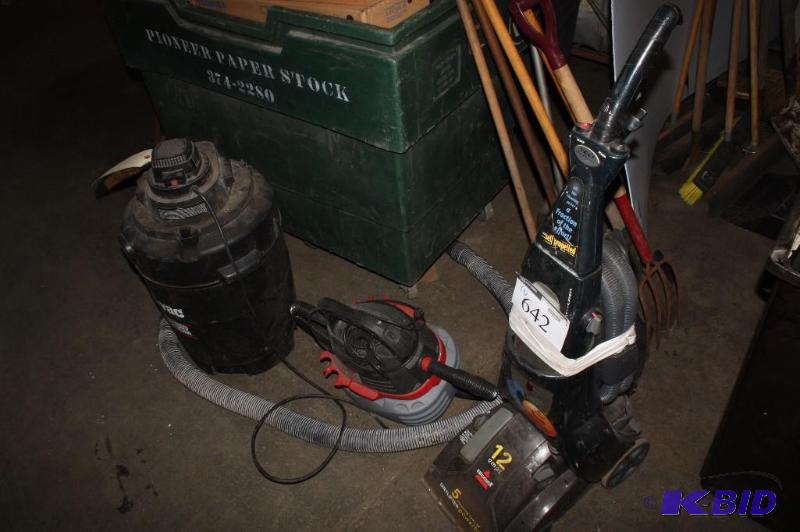 lot 642 image: Lot of (3) Electric Floor Cleaners, Includes ...