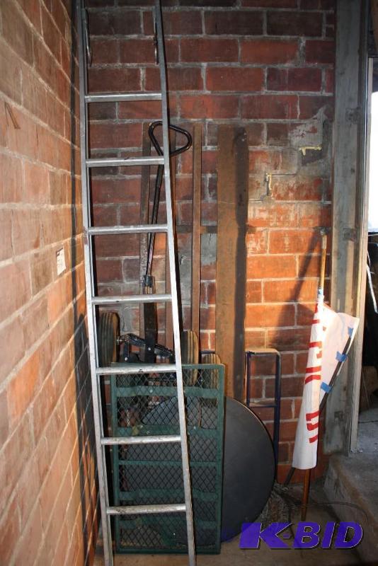 lot 69 image: Lot of (2) Including (1) Metal Ladder, 10 t...