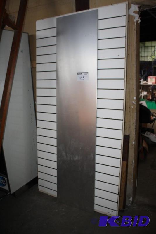 lot 85 image: Lot of (2) Including (1) sheet of aluminumwi...