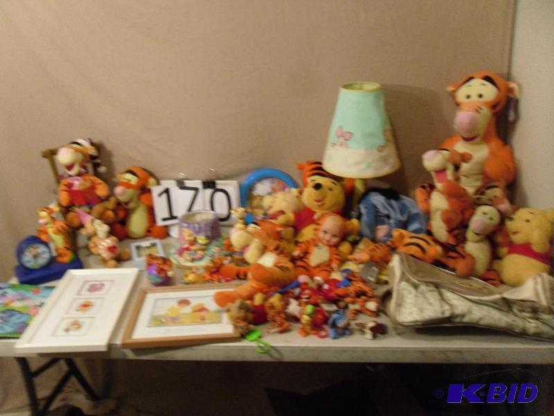lot 170 image: Large Lot of Assorted Tigger and Winnie the P...