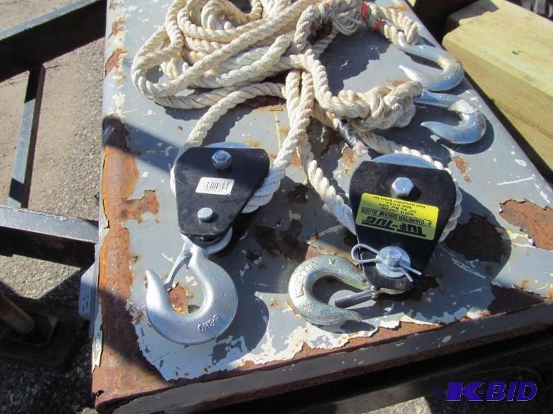 Rope Lot with 2 Pulleys