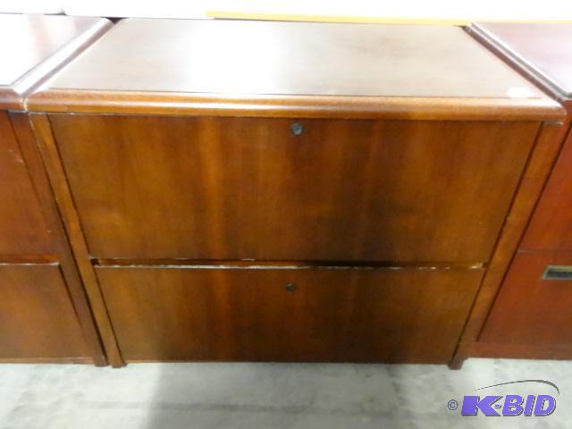 36&quot wood 2 drawer lateral file...
