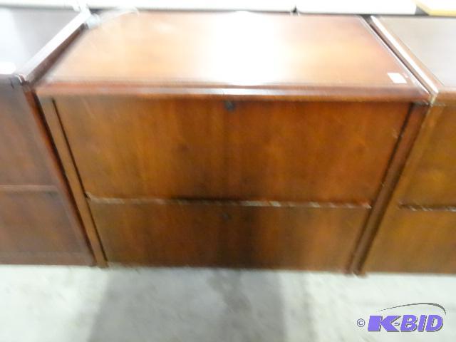 36&quot wood 2 drawer lateral file...
