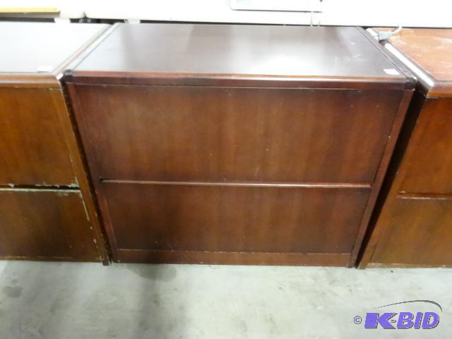 36&quot wood 2 drawer lateral file...