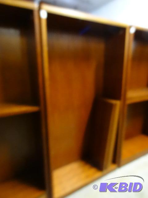 Wood book shelf. 5 adjustable shelves. 36 x 1...