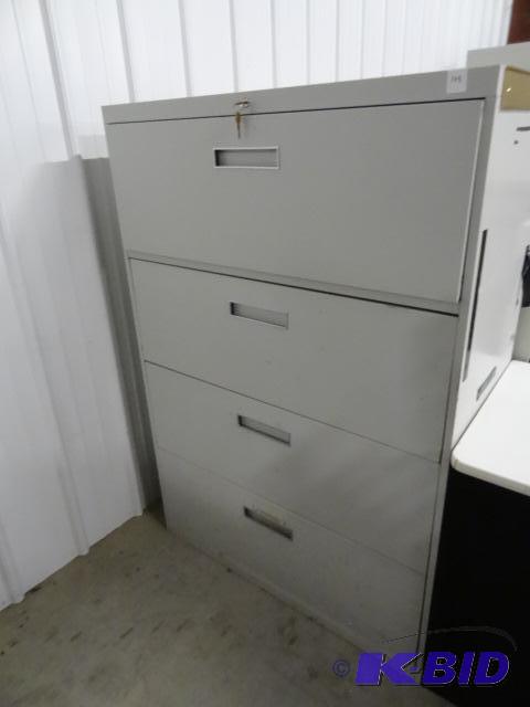 36&quot metal 2 drawer lateral file with loc...
