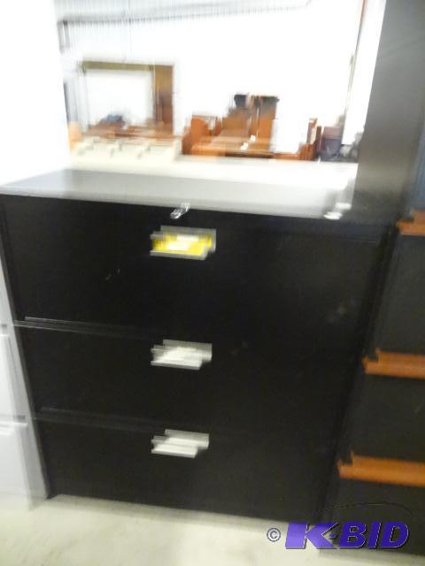 36&quot metal 3 drawer lateral file...