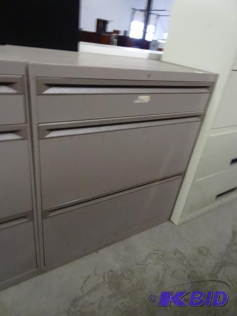 36&quot metal 2 drawer lateral with top draw...