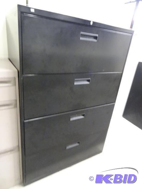 36&quot metal 4 drawer lateral file...