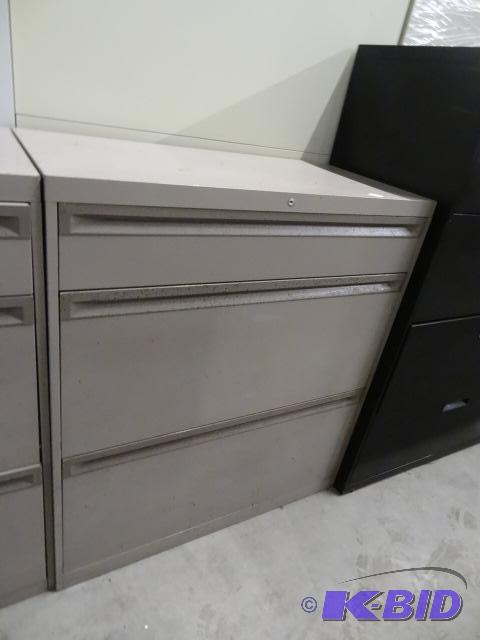 36&quot metal 2 drawer lateral with top draw...