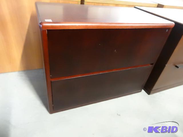 37&quot wood 2 drawer lateral file...