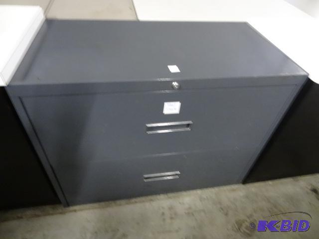 36&quot metal 2 drawer lateral file...