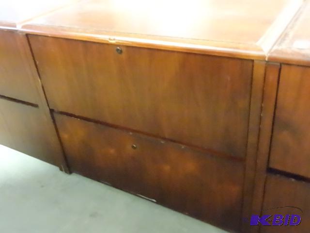 36&quot wood 2 drawer lateral file...