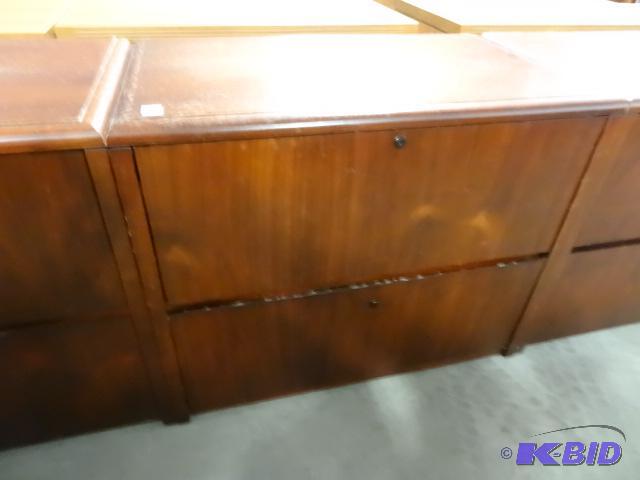 36&quot wood 2 drawer lateral file...