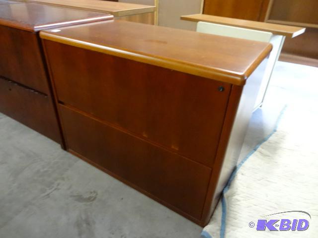 37&quot wood 2 drawer lateral file...