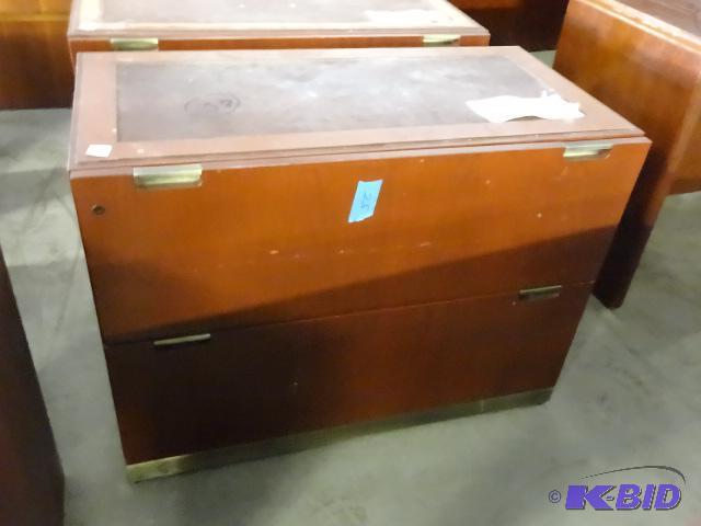 36&quot Wood 2 Drawer Lateral File. No Top...