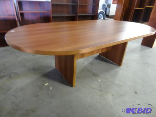 Laminate conference table. 96 x 48 x 30....