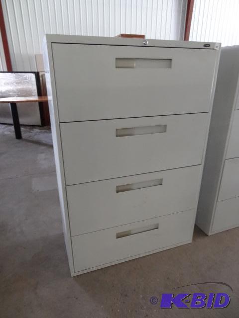 36&quot Metal 4 Drawer Lateral File...