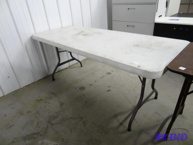 72 x 30 folding table...