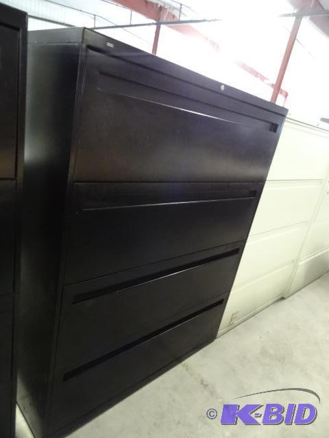 42&quot metal 4 drawer lateral file...