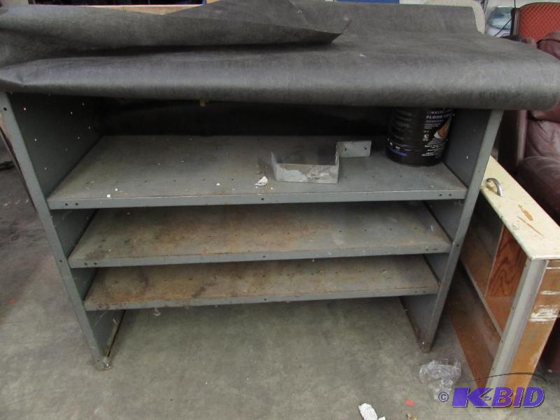Metal Shelving for a garage,...
