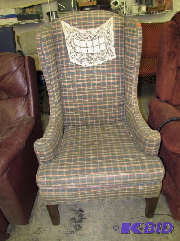 high back chair...