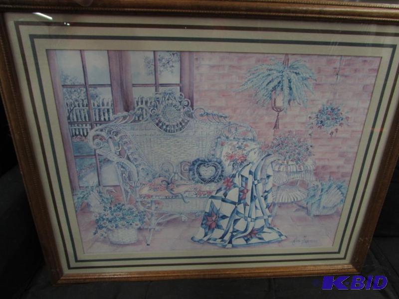 Picture, signed Ava Freeman...