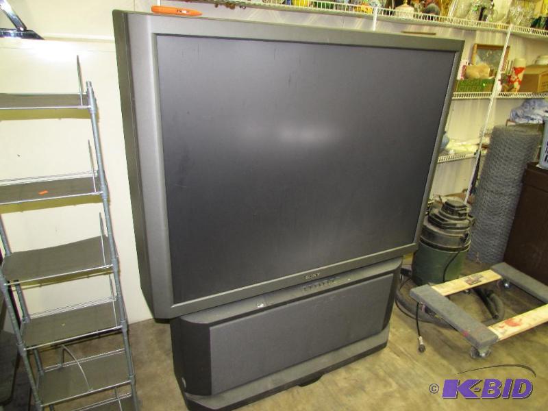 large flat screen SONY TV...