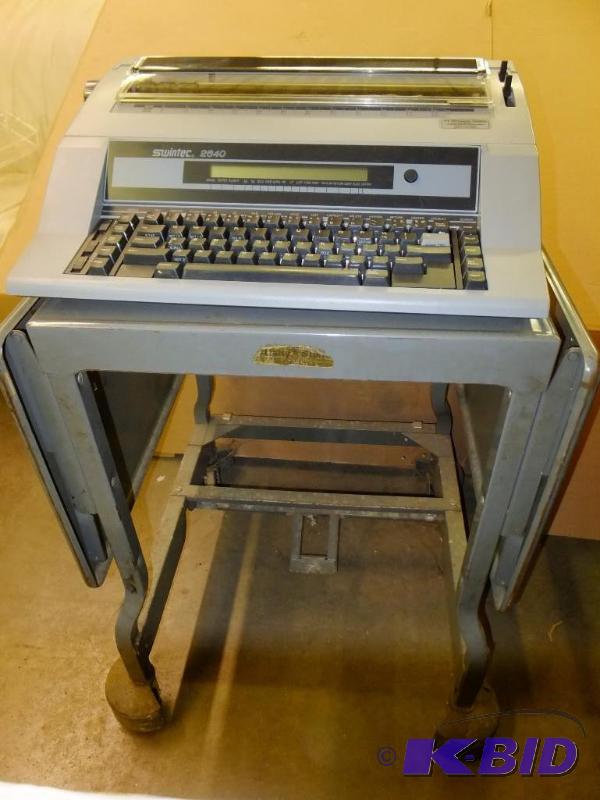 Typewriter & Typing Table