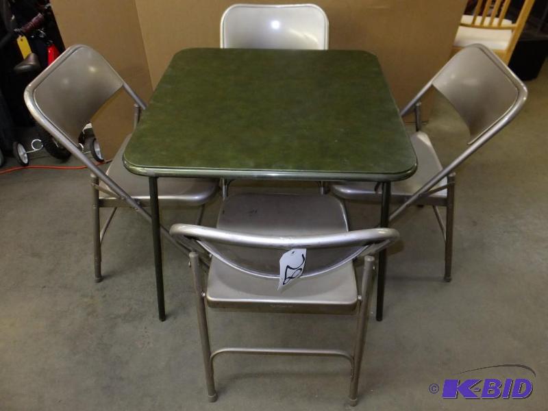 Card Table & Chairs