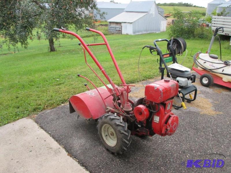 Troybilt Rear Tine Tiller, 7HP motor, well ma...