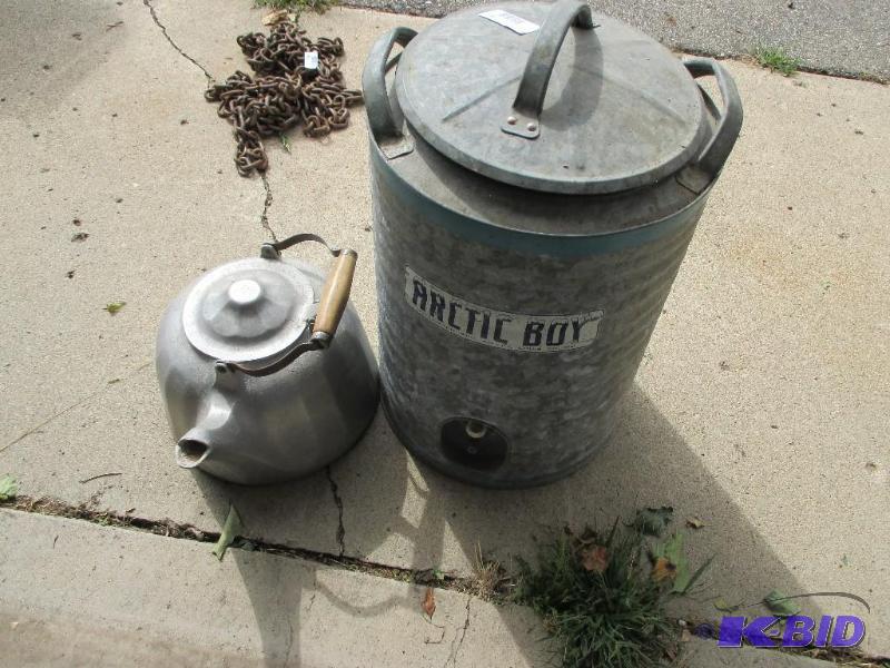 water cooler and hot water kettle...