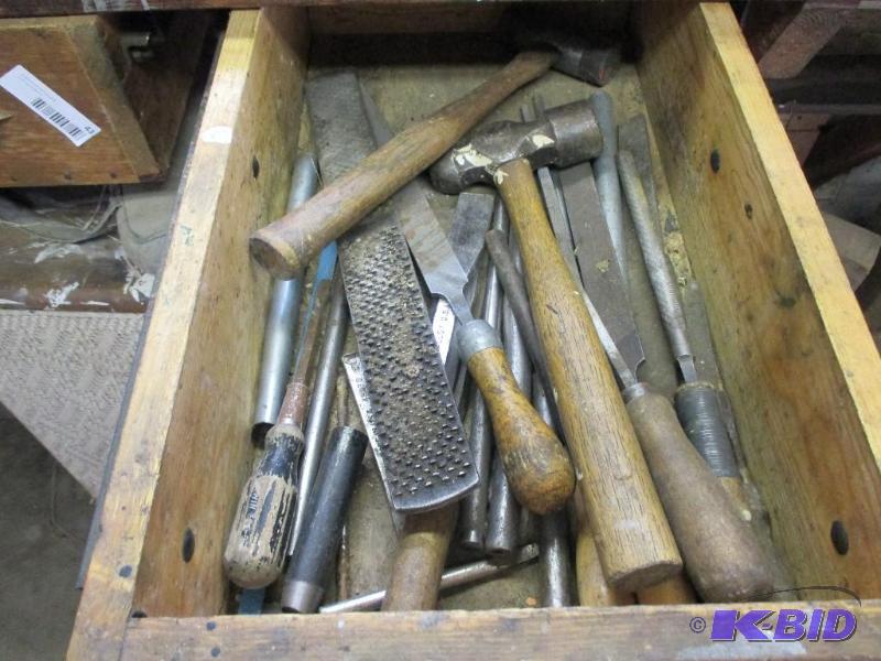 drawer full of files and punches...