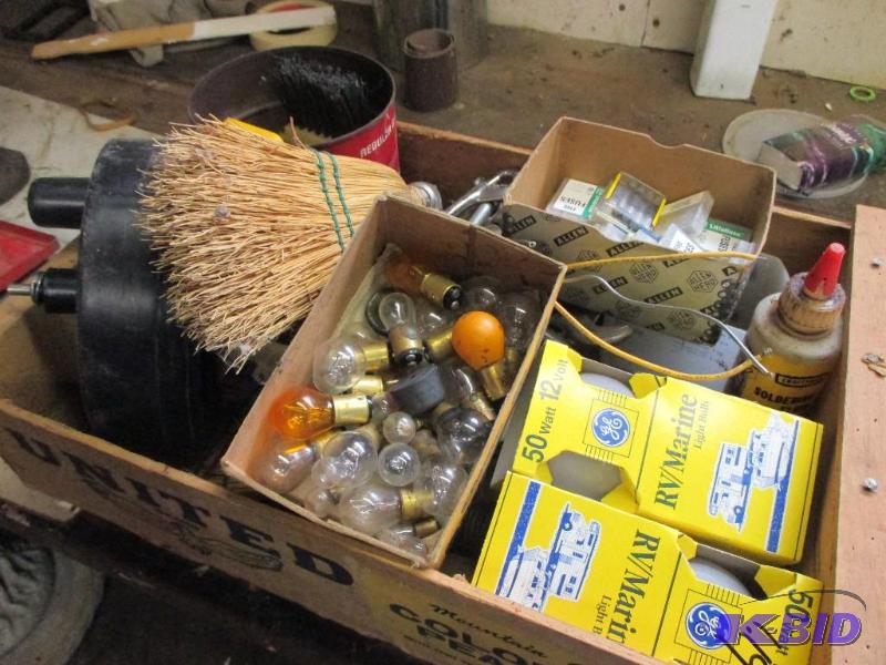 box of misc...