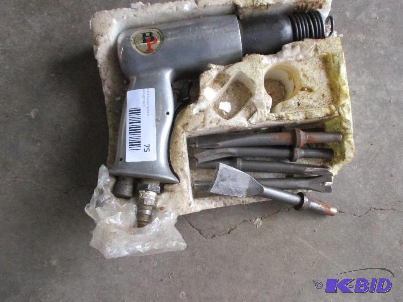 air hammer and bits...
