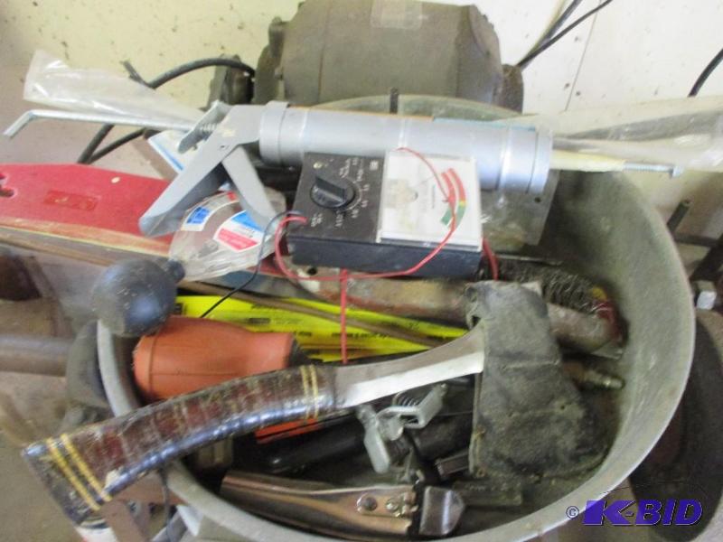 box of misc tools...