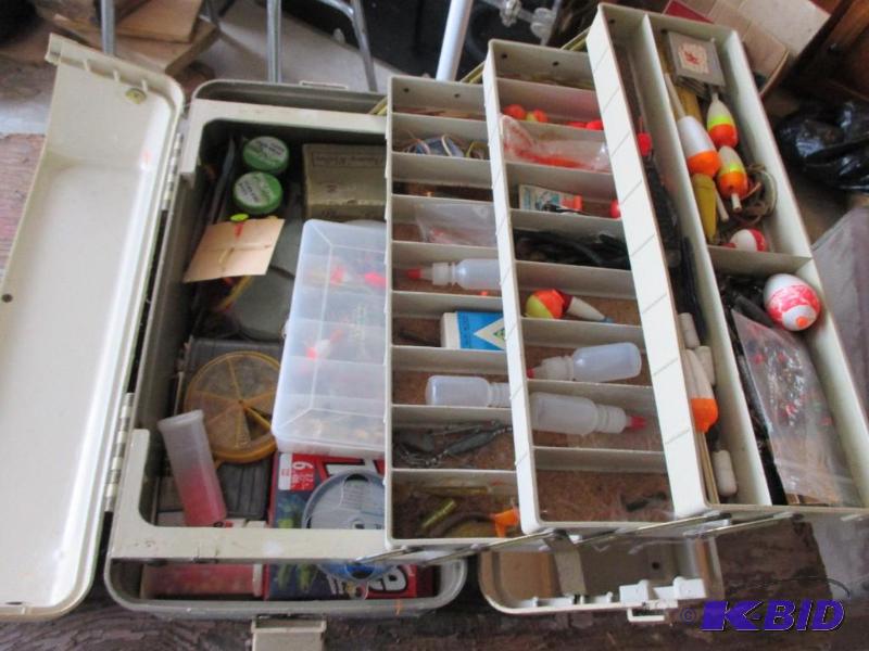 tackle box full of tackle...