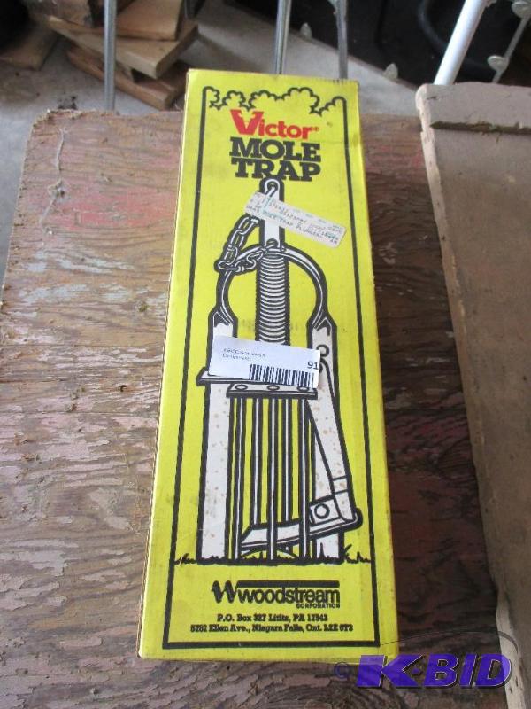 new mole trap...