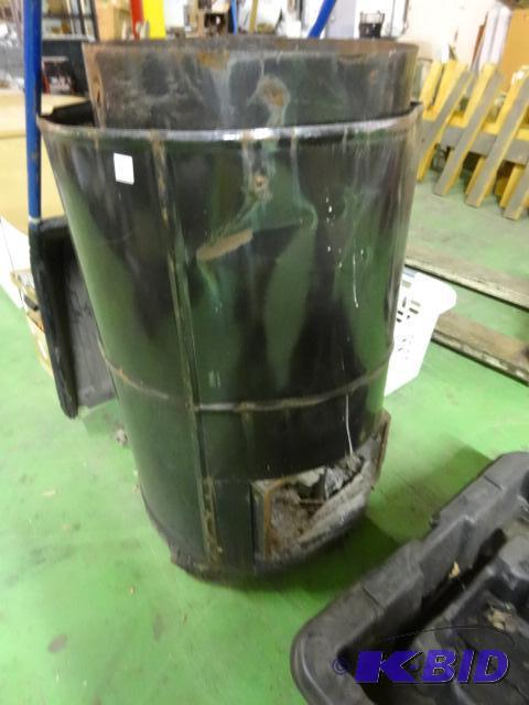 lot 132 image: Parts of a Metal Wood Burner...