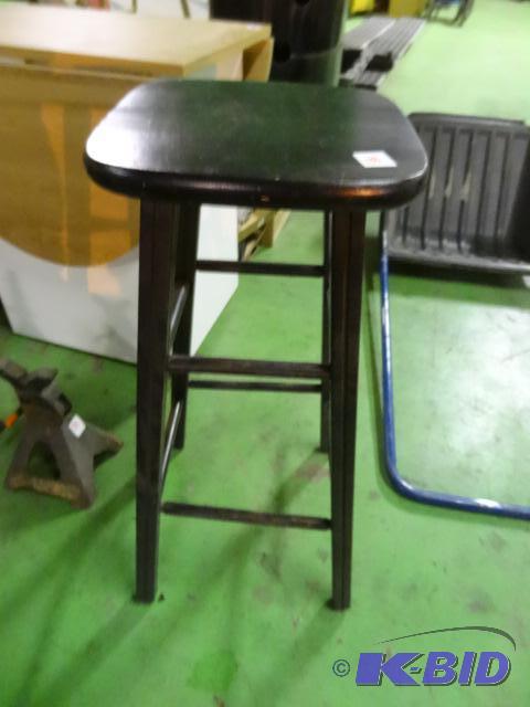 lot 138 image: Wood Stool...