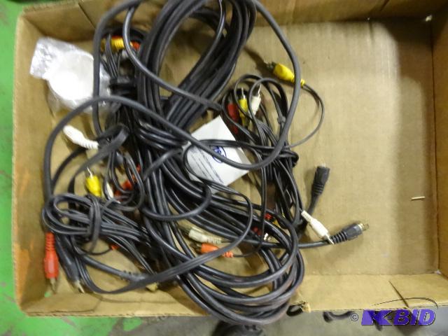 lot 141 image: Misc. Electronics and TV Cable...